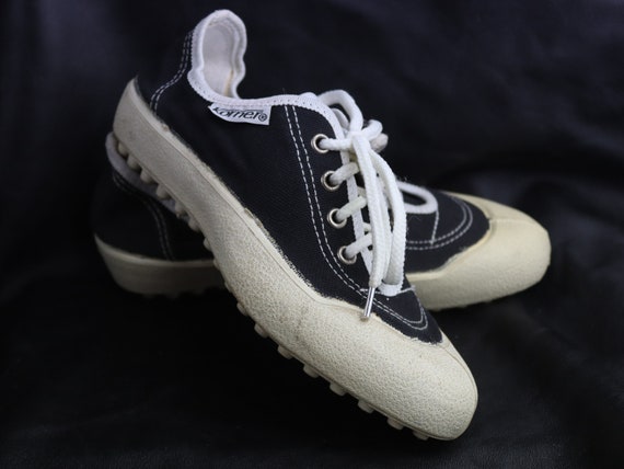 New Vintage Polish Sneakers Jeans Gumshoes Rubber Women Etsy
