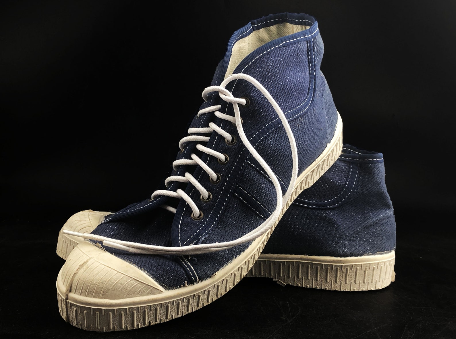 1988 vintage sneakers jeans gumshoes rubber sneakers ussr Etsy
