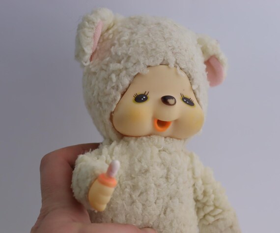Rare Vintage Sekiguchi Friend Soft Sheep Toy, Rubber Face Lamb