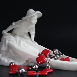 vintage decorative figurine Tom Sawyer. jewelry box. ring holder. plastic sculpture. soviet art object