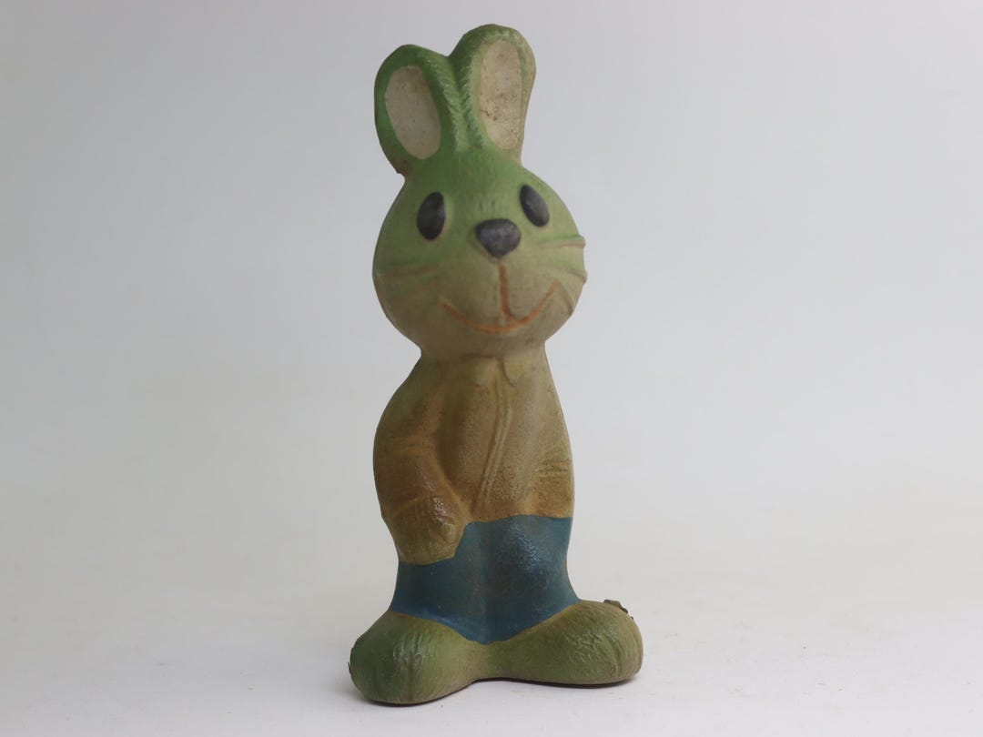 Vintage Rubber Bunny, Rabbit, Vintage Hare, Old Toy, Vintage Toy ...