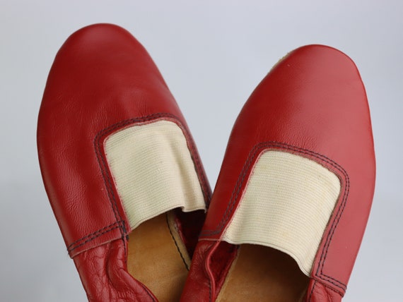 new vintage leather shoes for dancing or gymnasti… - image 1