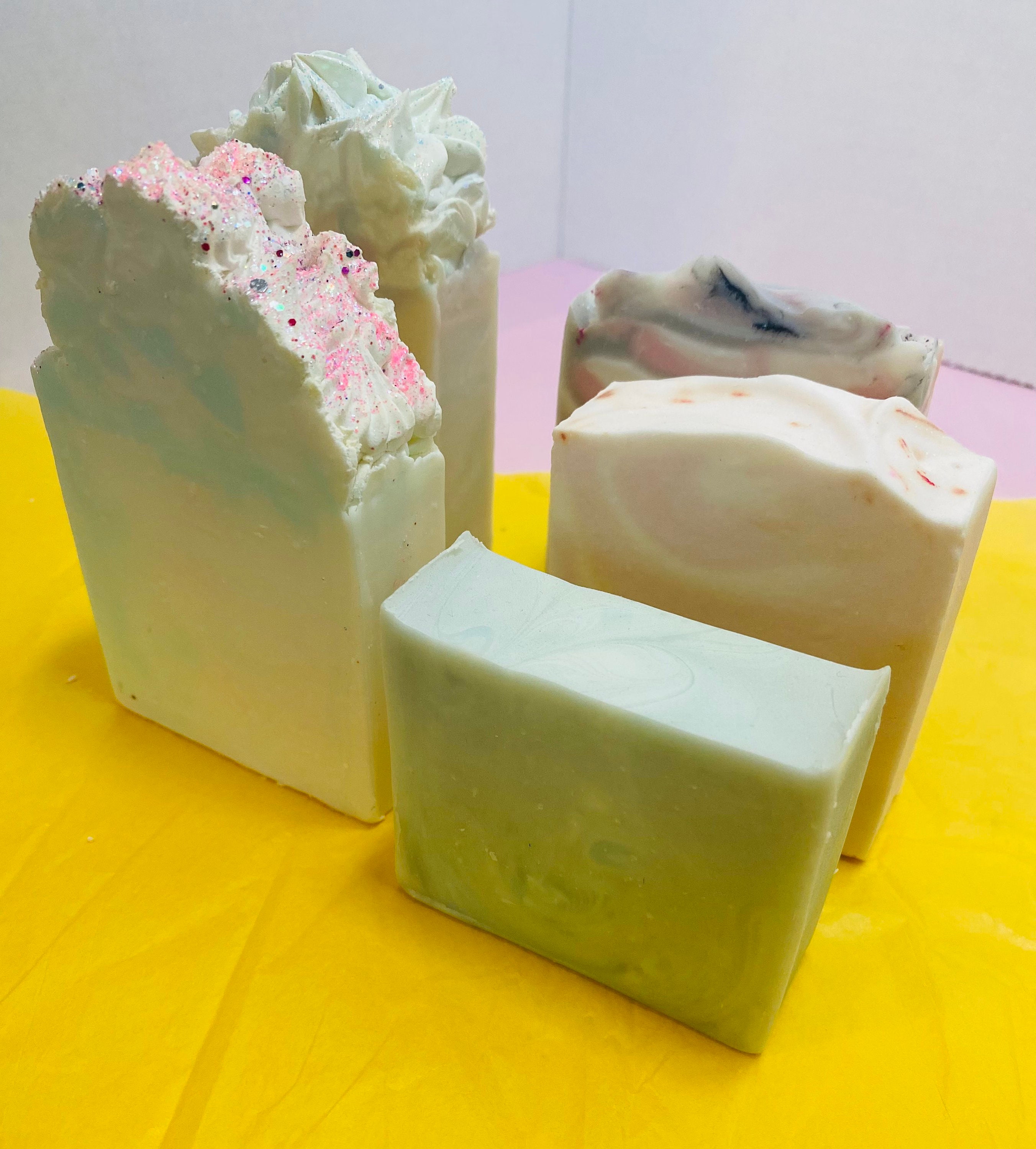 5 bars of soap for 15.00 this a great deal on my soaps Etsy