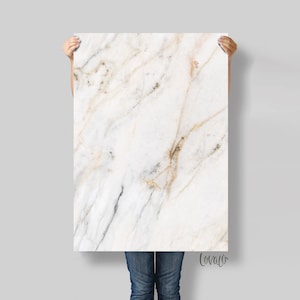 Marble Vinyl Photography Backdrop: Food, Product, Socials