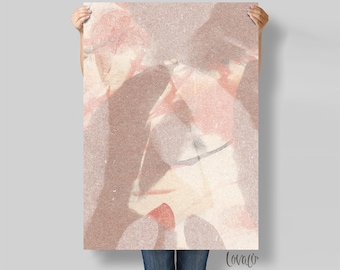 Flat Lay Styling Mat natural tone - Rollable photo backdrop, small and custom backdrop Lov5126