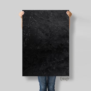 Plaster Black Photography Backdrop vinyl for Product, Instagram, Flat lay & Food Photography - Lov830