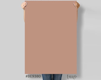 Light Brown Photography Backdrop: Vinyl Product Photography Prop