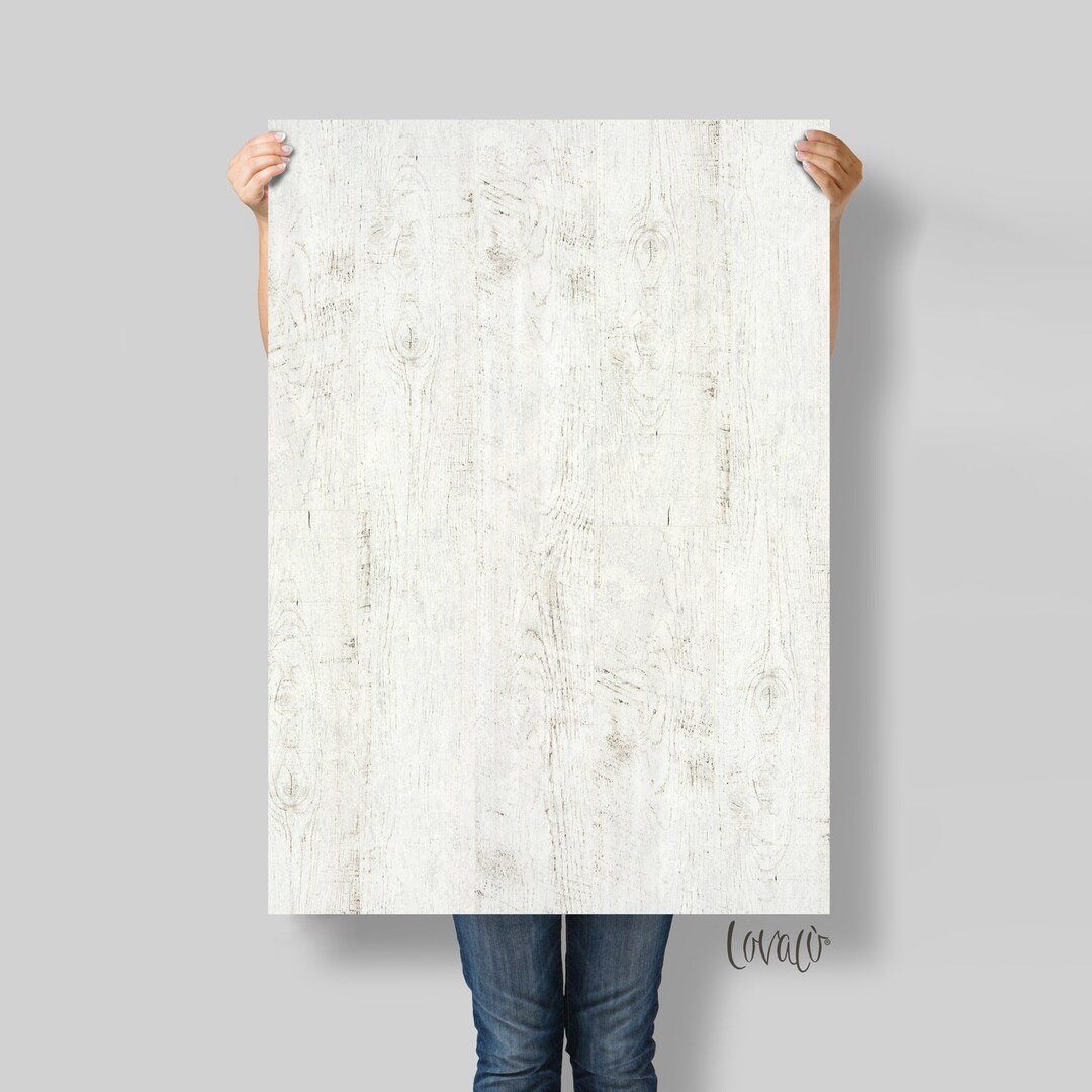 Rustic White Wood Vinyl Photo Backdrop for Product, Instagram, Flat Lay ...