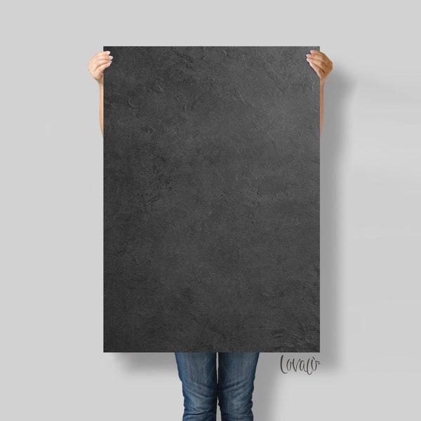 Black stone Photography Backdrop vinyl for Product, Instagram, Flat lay & Food Photography - Lov2079