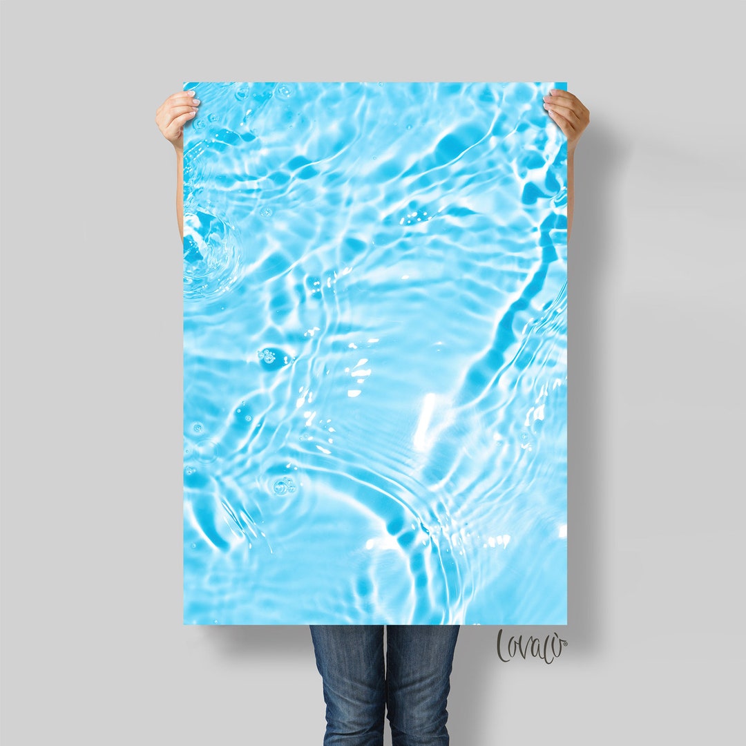 Water Effect Photography Backdrop: Vinyl Flat Lay Surface - Etsy