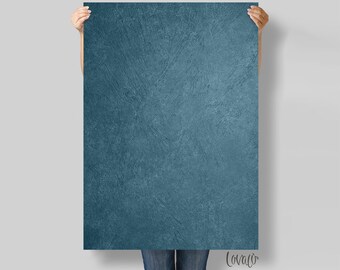 Blue Stone Food Photography Backdrop: Dark Flat Lay Surface Lov5178