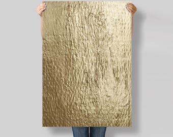 Gold Foil Photography Backdrop for food, floral, product, instagram, website, flat lay photo - Lov5177