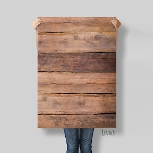 Photo Backdrop rustic wood for food Product, Instagram, Flat lay Photography - Lov449