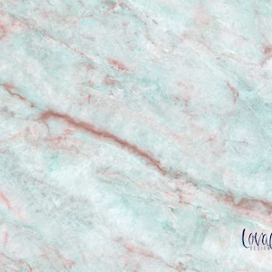 Pastel Pink blue marble Photography Backdrop for Product, Instagram, Flat lay & Food Photography - Lov2004