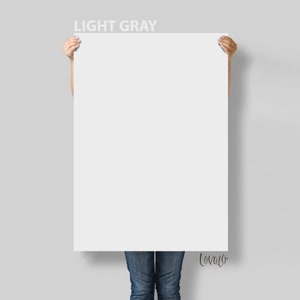 Light gray solid color Photography Backdrop for Product, Instagram, Flat lay, Social, New born & Food Photography - Lov4059