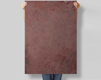 brown Stone Food Photography Backdrop: Dark Flat Lay Surface Lov5197