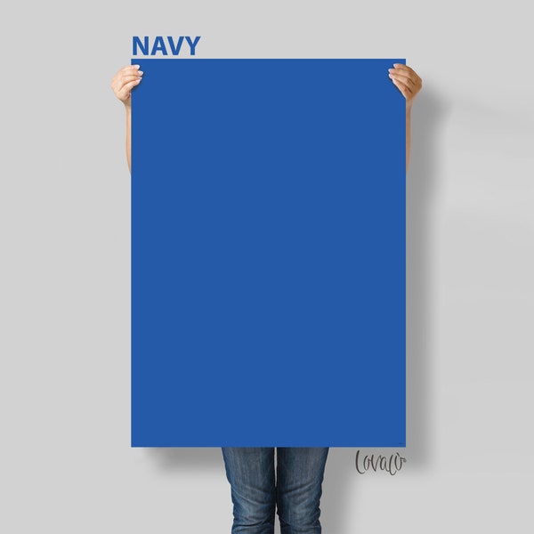 Blue Navy solid color Photography Backdrop for Product, Instagram, Flat lay, Social, New born & Food Photography - Lov4041