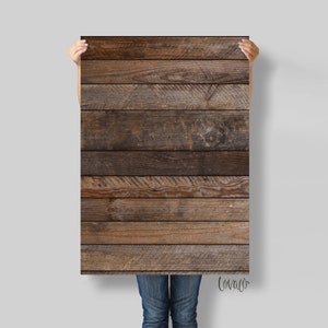 Food Photo Backdrop wood rustic for Product, Instagram, Flat lay & Food Photography - Lov3020