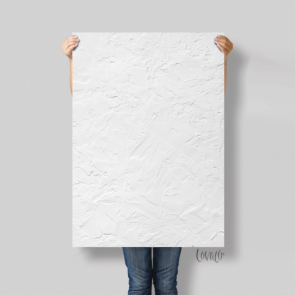 Backing Background plaster white Photography Backdrop, Table top  for Product, Instagram, Flat lay & Food Photography - Lov3139
