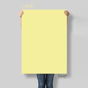 Lime Green Photography Backdrop: Vinyl Flat Lay Surface