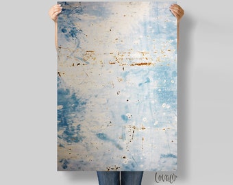 Vinyl Photography Backdrop pale blue steel for Product, Instagram, Flat lay & Food Photography - Lov3007