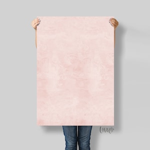 Pink Concrete Food Photography Backdrop: Product Flat Lay