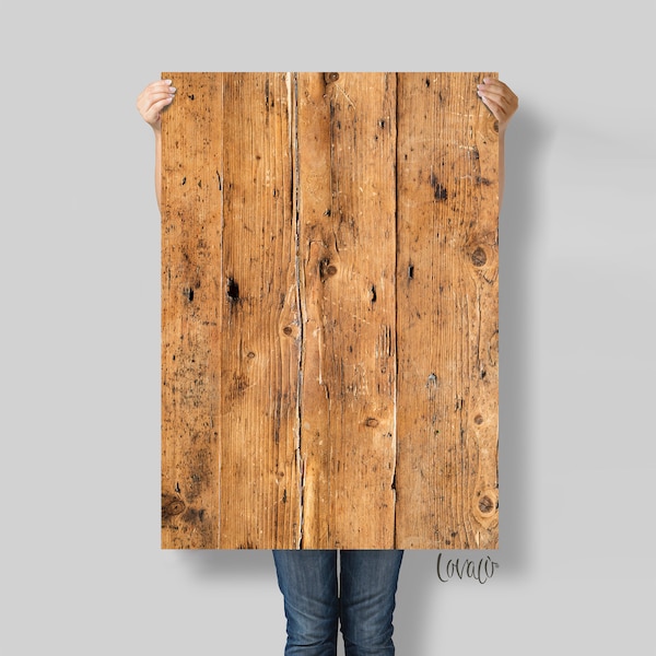 Backdrops for photo rustic wood for food, Product, Instagram, Flat lay Photography - Lov3047