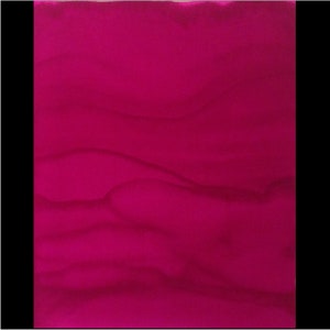 Silk Painting Print: Monochromatic Mt. Fuschia