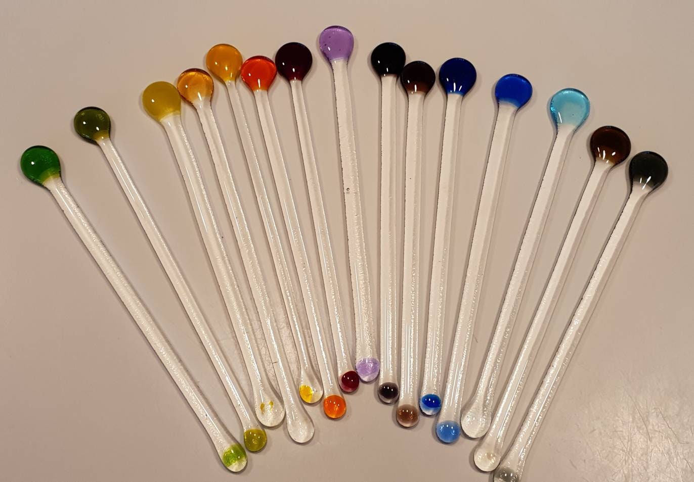 Handmade Glass Cocktail Stirrers Perfect for Gin Available Etsy