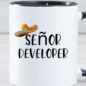 Senor Developer Gift, Developer Mug, Web Developer Mug Gifts For Him, Developer Coder Gifts, Gifts For Programmer, Web Developer Mug