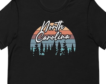 North Carolina Sweatshirt, North Carolina Crewneck, Cute North Carolina, State of North Carolina Gift T2337