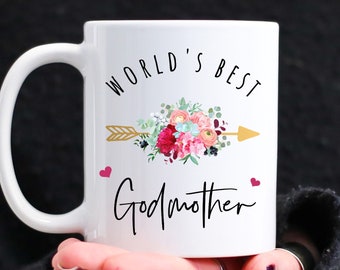 Godmother Gifts, Godmother Coffee Mug, Gifts For Godmother, Mothers Day For Godmother Godmother Birthday Gift Mug Mother's Day For Godmother