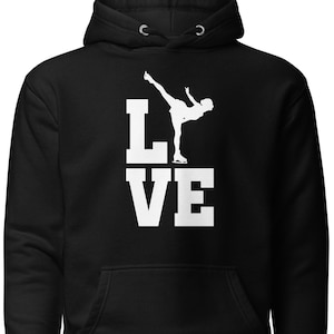 Figure Skater Sweatshirt, Ice Skating Sweatshirt, Ice Skating Clothing, Figure Skater Sweatshirt, Figure Skater Gifts, Skater Hoodie H1345