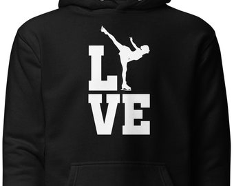 Figure Skater Sweatshirt, Ice Skating Sweatshirt, Ice Skating Clothing, Figure Skater Sweatshirt, Figure Skater Gifts, Skater Hoodie H1345