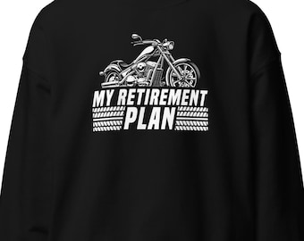 Motorcycle Sweatshirt, Motorcycle Gift, Motorcycle Lover Sweatshirt, Motorcycle Lover Gift, Retired Motorcycle, Biker Hoodie, Biker H2170