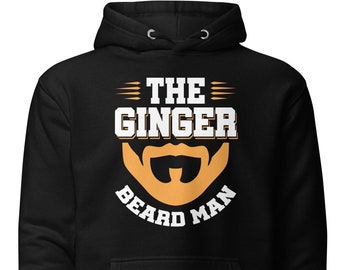 Funny Beard Sweatshirt, Ginger Beard Sweatshirt, Bearded Hoodie, Fathers Day Hoodie, Beard Gift Gift For Dad, Beard Sweatshirt Husband H1126