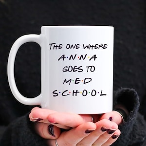 Personalized Med School Gifts, Medical School Gifts, Medical School Mugs, Med Student Gifts, Custom Gifts For Med School Student, Med School