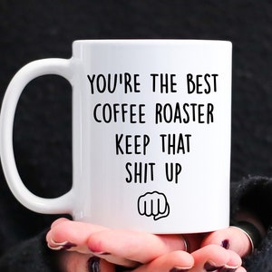 Master Roaster Gift Mug, Coffee Roaster Gifts, Coffee Roasting Hobby Mug, Coffee Roasting Gifts, Gifts For Barista, Coffee Lover Mug Gift