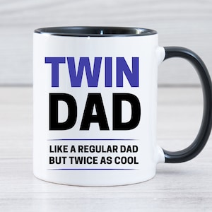 Funny Twin Dad Mug, Funny Dad Of Twins Gifts, Twin Dad Mug, Twindad Mug, Gifts For Dad Of Twins, Father&#39;s Day For Dad Of Twins, Dad Of Twins