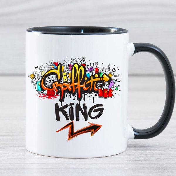 Graffiti Artist Mug, Graffiti Mural Artist Gifts, Graffiti Art Gift Mug, Gifts For Graffiti Artist, Street Artist Gifts For Writers Taggers