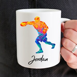 Personalized Boxing Gift For Men, Boxing Gift For Him, Boxing Mug For Men, Custom Boxing Coffee Mug/Cup, Boxing Birthday Boxing Gift For Men