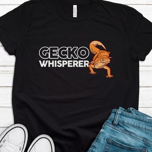 Funny Gecko T-Shirt, Gecko Lover Gift, Gecko Whisperer Shirt, Gecko Lover Shirt, Gecko Shirts, Gecko Gifts, Gift for Gecko Owner T1582
