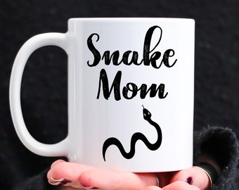 Snake Mom Gifts, Snake Mom Coffee Mug, Snake Gifts For Women Her, Gifts For Snake Mom, Snake Lover Gifts, Snake Whisperer, Funny Snake Gift