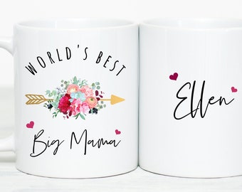 Personalized Big Mama Gifts Big Mama Coffee Mug, Custom Gifts For Big Mama, Big Mama Birthday, Big Mama Gift Idea, Mothers Day For Big Mama