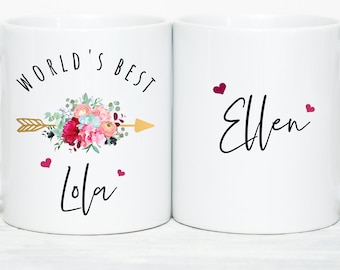 Lola Gifts, Personalized Lola Coffee Mug, Gifts For Lola, Mothers Day For Lola, Mother's Day Gift For Lola, Filipino Grandma Gifts
