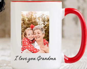 Personalized Photo Coffee Mug Birthday Gift, Mug with Picture, Custom Mug Gift for Mom, Anniversary Gift for Her/Him, Valentine's day gifts