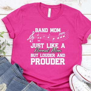 Band Mom Shirt, Shirt for Band Mom, Band Mom Life, Mom Gift From Daughter Kids Son, Mom Birthday Shirt, High School Band Mom Shirt, MD0013R