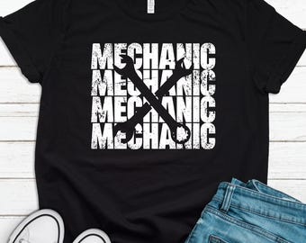 Mechanic Shirts, Mechanic Gifts, Gift for Mechanic, Wrench Shirt, Mechanic Shirt, Mechanic Gift, Car Mechanic, Mens Mechanic Tee T2151