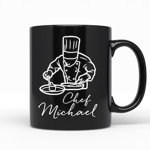 Chef Gifts, Chef Mug, Chef Birthday Gift Idea, Personalized Chef Gift For Chef Coffee Mug Cup Chef Christmas Stocking Stuffer For Head Chef