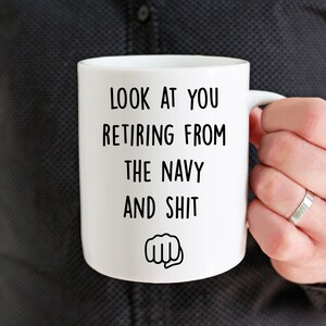 US Navy Retirement Gifts, Navy Retirement Mug, Gifts For Navy Retiree, Navy Boyfriend Gift, Navy Coffee Mug, Navy Coffee Cup